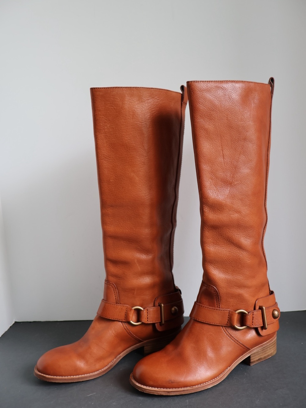 Coach Natalie Leather Riding Boots Size 6B - Picture 7 of 10